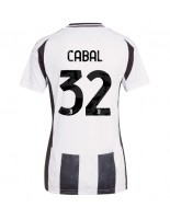 Juventus Juan Cabal #32 Domácí Dres pro Dámské 2024-25 Krátký Rukáv